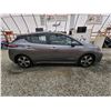 Image 11 : 2018 NISSAN LEAF S, GREY, 309282 KMS, FRONT WHEEL DRIVE. - D312266