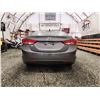 Image 17 : 2012 HYUNDAI ELANTRA, GREY, 224687 KMS, FRONT WHEEL DRIVE. - B080813