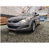 Image 2 : 2012 HYUNDAI ELANTRA, GREY, 224687 KMS, FRONT WHEEL DRIVE. - B080813