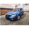 Image 1 : 2007 KIA SPECTRA, BLUE, 242475 KMS, FRONT WHEEL DRIVE. - P006365