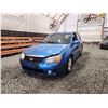 Image 2 : 2007 KIA SPECTRA, BLUE, 242475 KMS, FRONT WHEEL DRIVE. - P006365