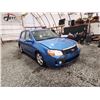 Image 8 : 2007 KIA SPECTRA, BLUE, 242475 KMS, FRONT WHEEL DRIVE. - P006365