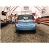 Image 17 : 2014 NISSAN VERSA NOTE, BLUE, 117524 KMS, FRONT WHEEL DRIVE. - D377743