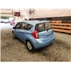 Image 21 : 2014 NISSAN VERSA NOTE, BLUE, 117524 KMS, FRONT WHEEL DRIVE. - D377743