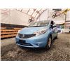 Image 2 : 2014 NISSAN VERSA NOTE, BLUE, 117524 KMS, FRONT WHEEL DRIVE. - D377743