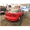 Image 15 : 1998 CHEVY CAVALIER, RED, 100915 KMS, FRONT WHEEL DRIVE. NO RESERVE. - J234082