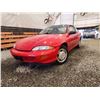 Image 1 : 1998 CHEVY CAVALIER, RED, 100915 KMS, FRONT WHEEL DRIVE. NO RESERVE. - J234082