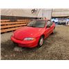 Image 3 : 1998 CHEVY CAVALIER, RED, 100915 KMS, FRONT WHEEL DRIVE. NO RESERVE. - J234082