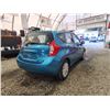 Image 14 : 2014 NISSAN VERSA NOTE SV, BLUE, 76018 KMS, FRONT WHEEL DRIVE. - P352969
