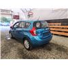 Image 20 : 2014 NISSAN VERSA NOTE SV, BLUE, 76018 KMS, FRONT WHEEL DRIVE. - P352969