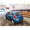 Image 22 : 2014 NISSAN VERSA NOTE SV, BLUE, 76018 KMS, FRONT WHEEL DRIVE. - P352969