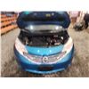 Image 32 : 2014 NISSAN VERSA NOTE SV, BLUE, 76018 KMS, FRONT WHEEL DRIVE. - P352969
