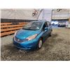 Image 3 : 2014 NISSAN VERSA NOTE SV, BLUE, 76018 KMS, FRONT WHEEL DRIVE. - P352969