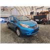 Image 8 : 2014 NISSAN VERSA NOTE SV, BLUE, 76018 KMS, FRONT WHEEL DRIVE. - P352969
