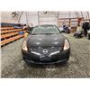 Image 6 : 2008 NISSAN ALTIMA 2.55, BLACK, 130950 KMS, FRONT WHEEL DRIVE. - D123654