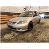 Image 1 : 2004 HONDA CIVIC, BROWN, 157271 KMS, FRONT WHEEL DRIVE. NO RESERVE. - D902161