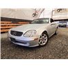 Image 1 : 2002 MERCEDES SLK 230, GREY, 229017 KMS, REAR WHEEL DRIVE. - D256001