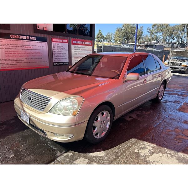 2001 LEXUS LS 430