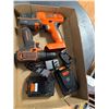Image 1 : Drills and chargers, no batteries