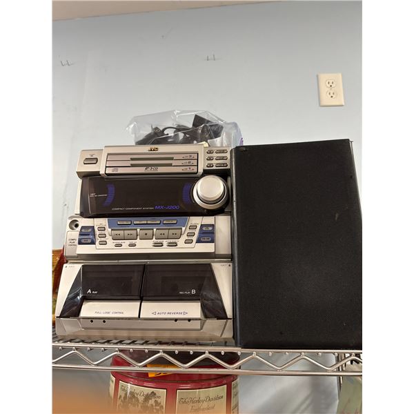 JVC shelf stereo