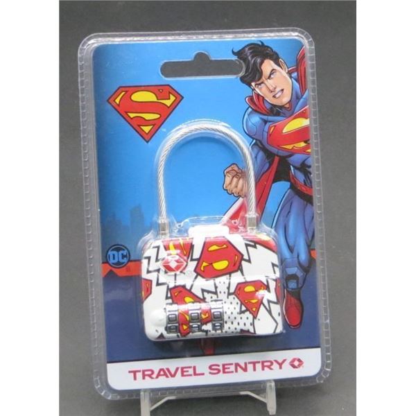New Superman Travel Sentry Combination Lock