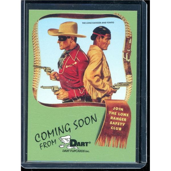 1996 Dart FlipCards The Lone Ranger & Tonto #P2 Promo Card
