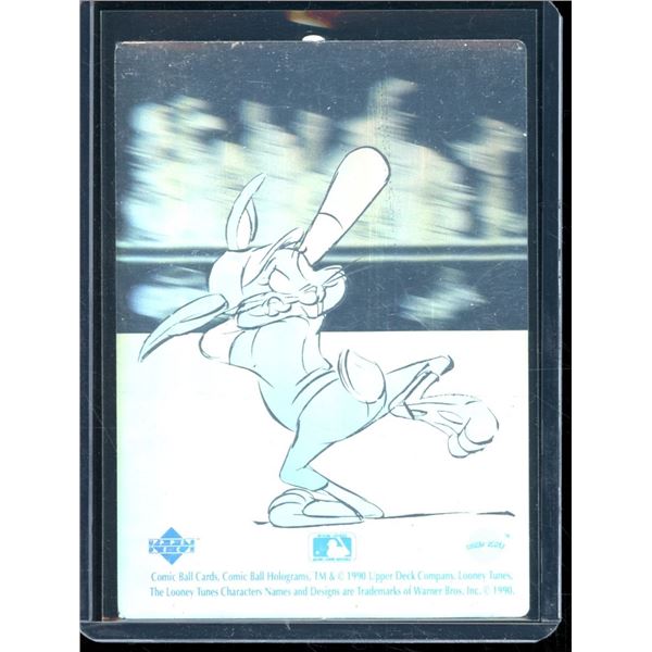 1990 Upper Deck Comic Ball Bugs Bunny Hologram