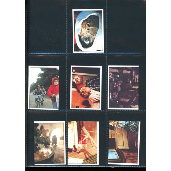 1982 Panini E.T. Lot Of 7 Various Stickers