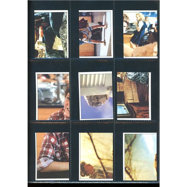 1982 Panini E.T. Lot Of 9 Various Stickers