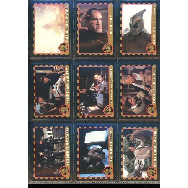 Lot of 9 Topps The Rocketeer Collector Trading Cards
