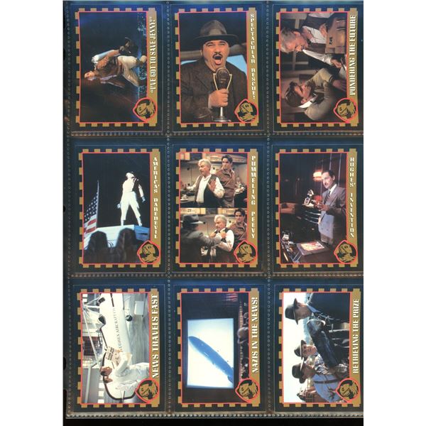 Lot of 9 Topps The Rocketeer Collector Trading Cards