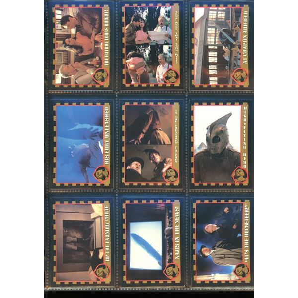 Lot of 9 Topps The Rocketeer Collector Trading Cards