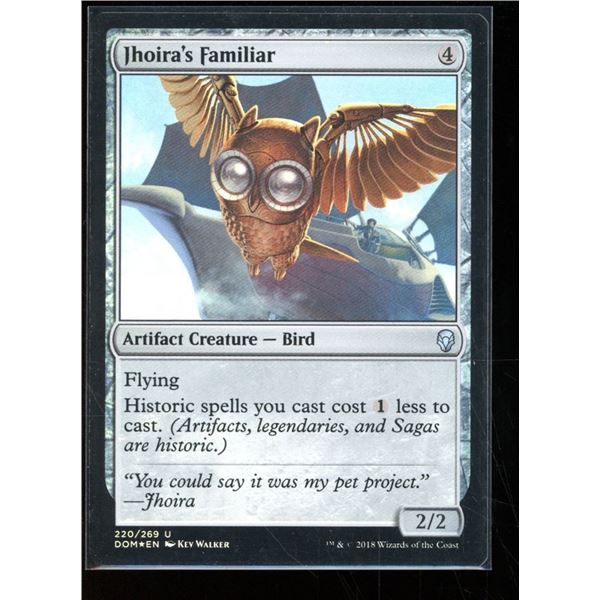 Magic the Gathering Jhoira's Familiar FOIL Dominaria