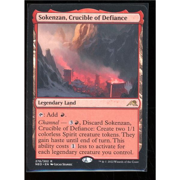 Magic the Gathering Sokenzan, Crucible of Defiance Kamigawa: Neon Dynasty