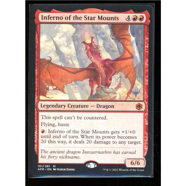 Magic the Gathering Inferno of the Star Mounts Adventures In The Forgotten Realms