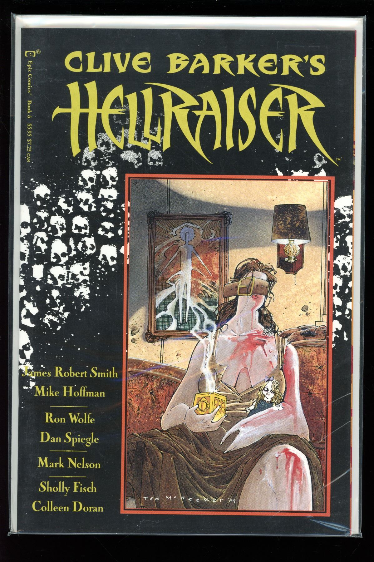 Epic Comics Clive Barker's Hellraiser Graphic Novel Book 5