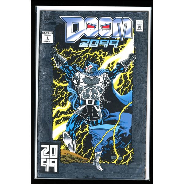 Marvel Doom 2099 Silver Foil Cover #1