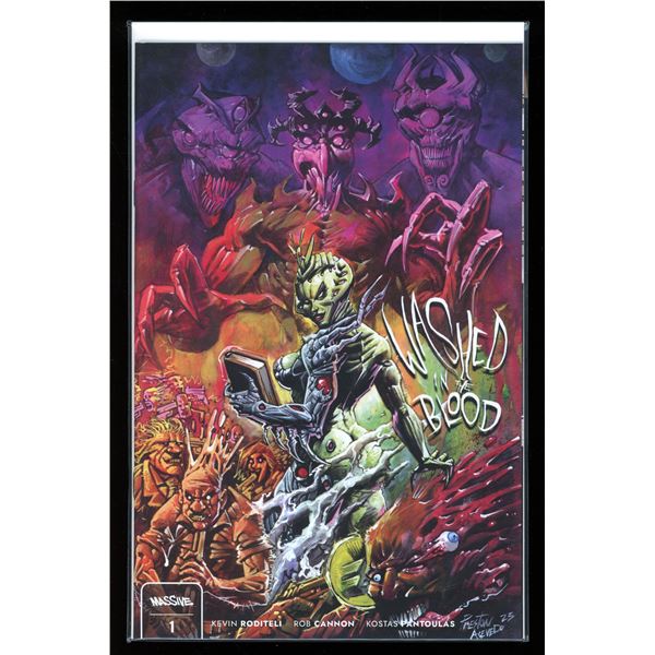 Massive Comics Washed in the Blood #1 Variant Cover (new never read)