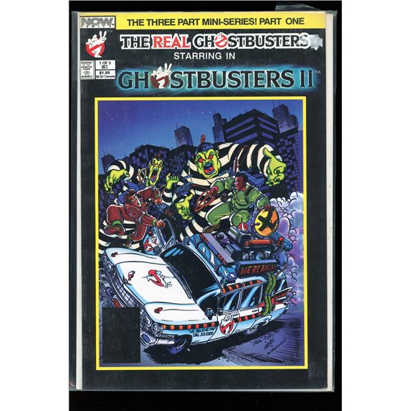 Now Comics The Real Ghostbusters Starring in Ghostbusters II #1 (1989)