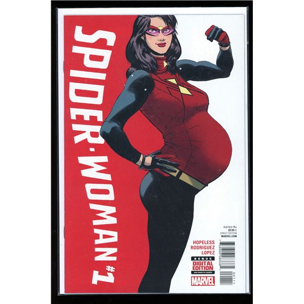Marvel Spider-Woman #1 (new never read) Pregnant Cover