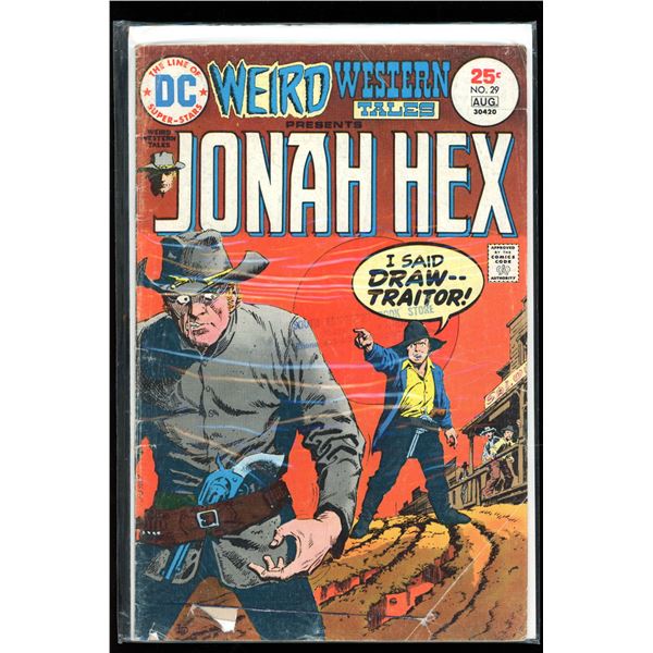 DC Weird Western Tales Jonah Hex #29
