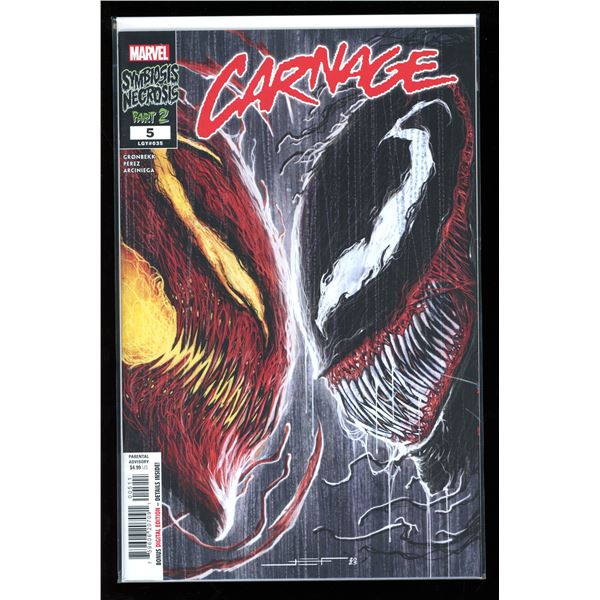 Marvel Carnage #5 (Symbiosis Necrosis part 2) (new never read)