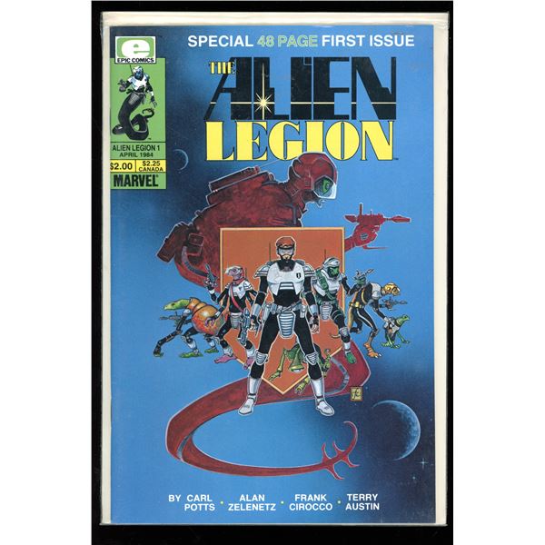 Epic Comics The Alien Legion #1