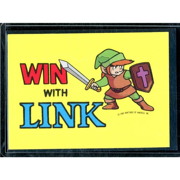1989 O-Pee-Chee Nintendo #12 Win with Link