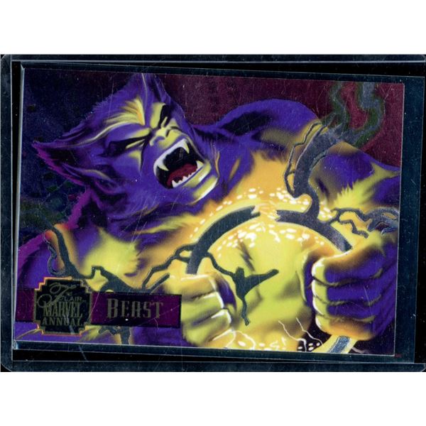 1995 Flair Marvel Annual PowerBlast #12 Beast