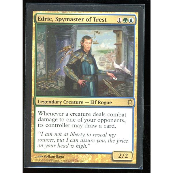 Magic the Gathering Edric, Spymaster of Trest Conspiracy