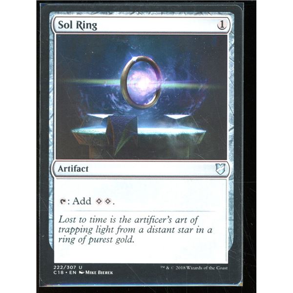 Magic the Gathering Sol Ring Commander 2018