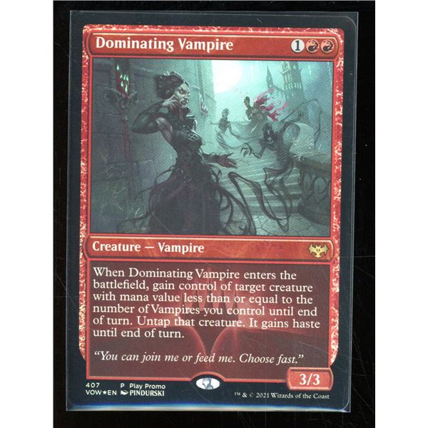 Magic the Gathering Dominating Vampire FOIL Innistrad Crimson Vow