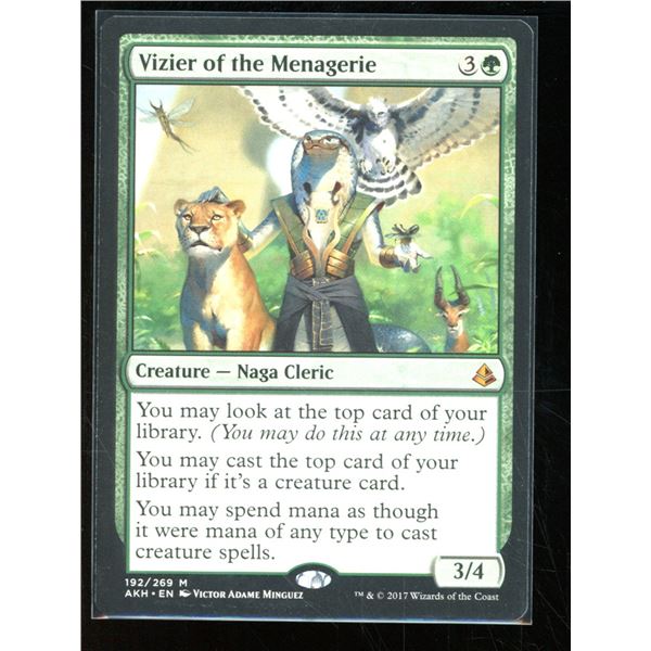 Magic the Gathering Vizier of the Menagerie Amonkhet