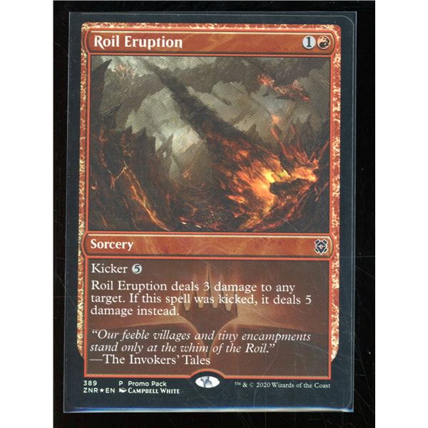 Magic the Gathering Roil Eruption FOIL Zendikar Rising